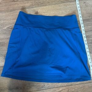 Athleta Salutation Stash Skort - 16 1/2” Blue Women's Skort